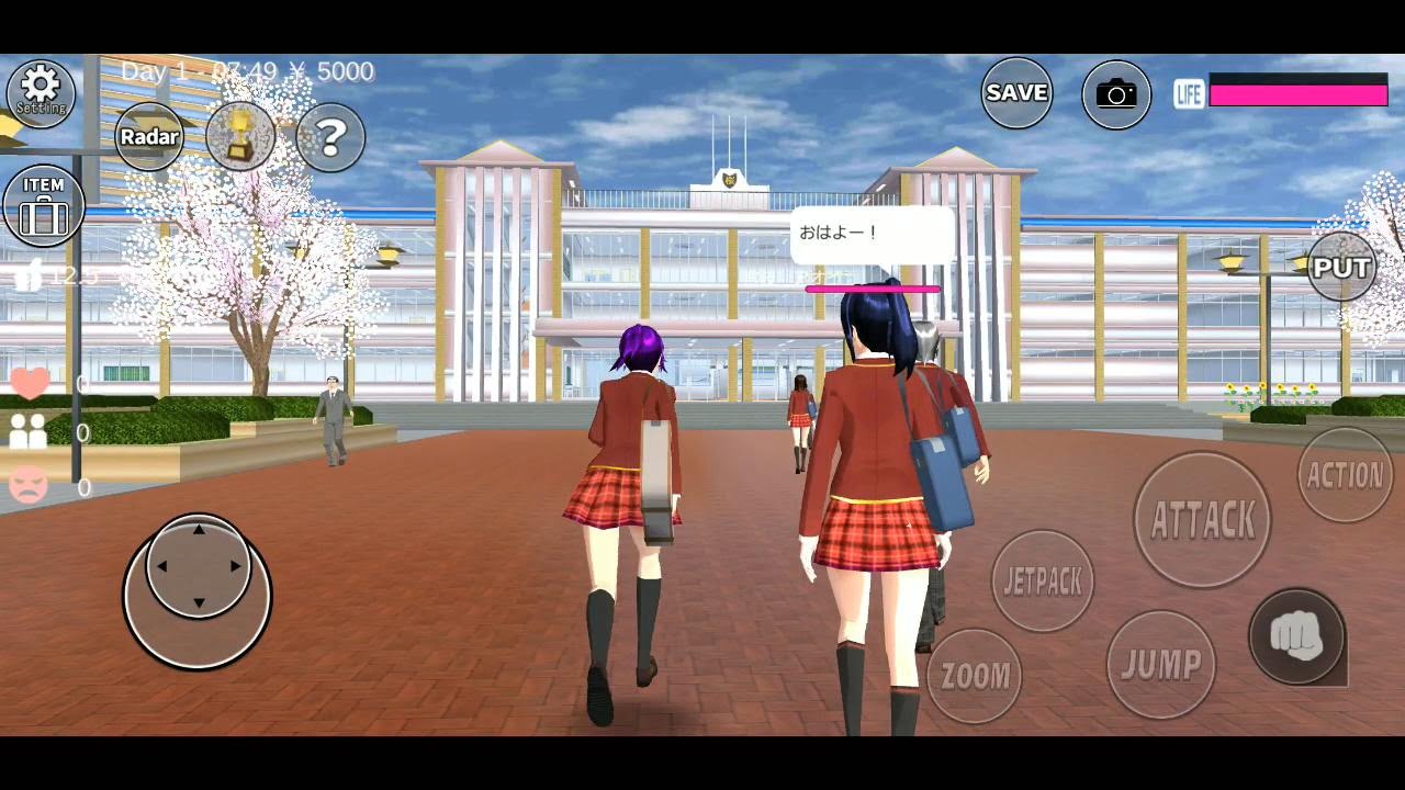 SAKURA School Simulator - techtodown