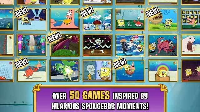 SpongeBob's Game Frenzy MOD APK - Techtodown 1