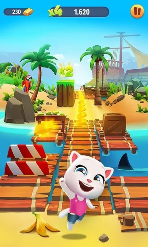 Talking Tom Gold Run mod apk for android