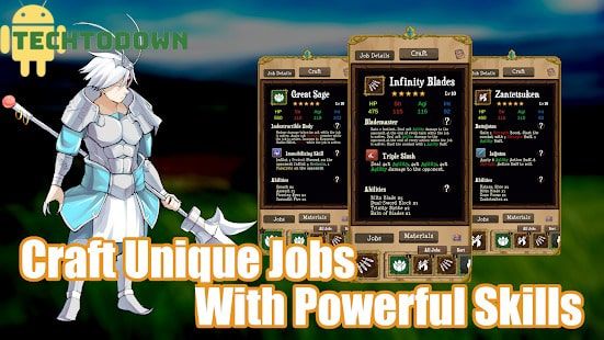 jobmania_eternal_dungeon_mod_apk_God_Mode